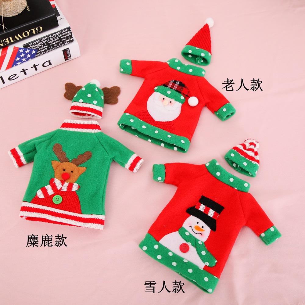 Embroidery Xmas Ornaments - 2025 Yeni Noel Masa Dekorasyon Kardan