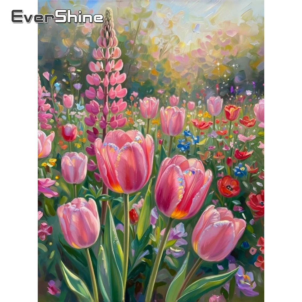 Embroidery Design Patterns Flowers - Evershine 11CT Çapraz Dikiş Seti Çiçek