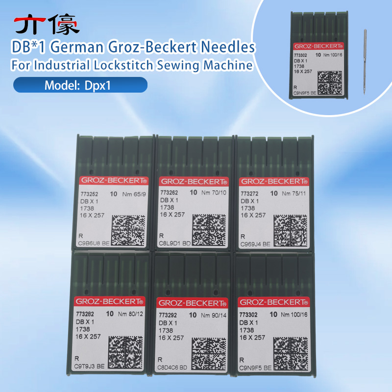 Embroidery Needles - 100 ADET DBX1 DB*1 Alman Groz-Beckert