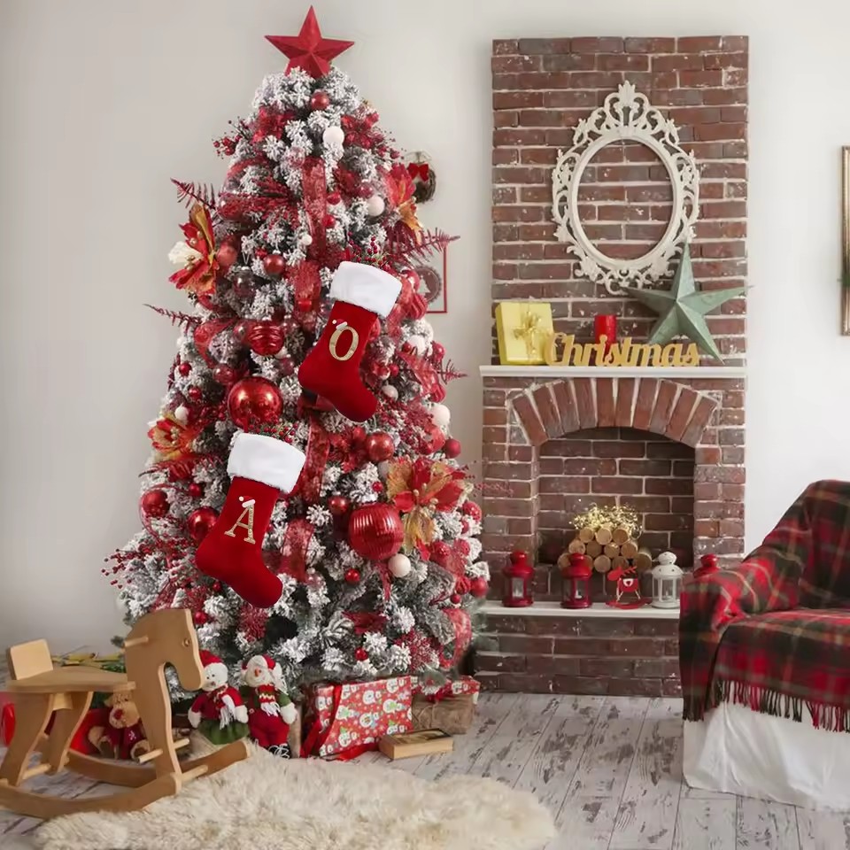 Noel Alfabe Nakışlı Kırmızı No - Embroidery Garden incelemesi ve fiyatı
