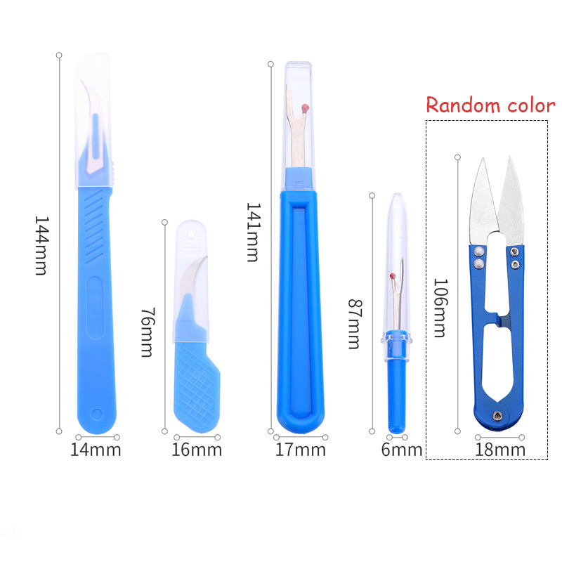 5 Adet Mavi Dikiş Açıcı Seti,  - Embroidery Yarns incelemesi ve fiyatı