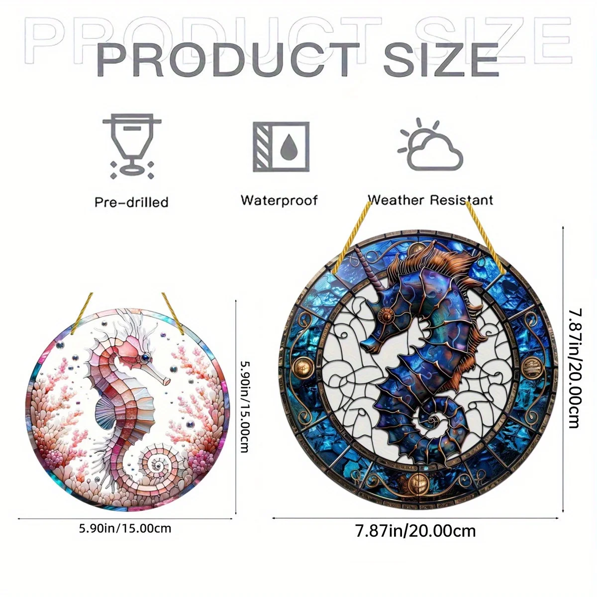 Sualtı Dünyası SunCatcher Burc - Embroidery Garden incelemesi ve fiyatı