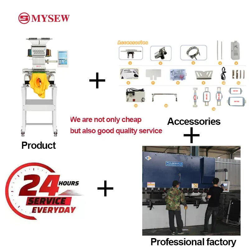 MYSEW MFS 1200 Endüstriyel Oto - Embroidery Machines incelemesi ve fiyatı