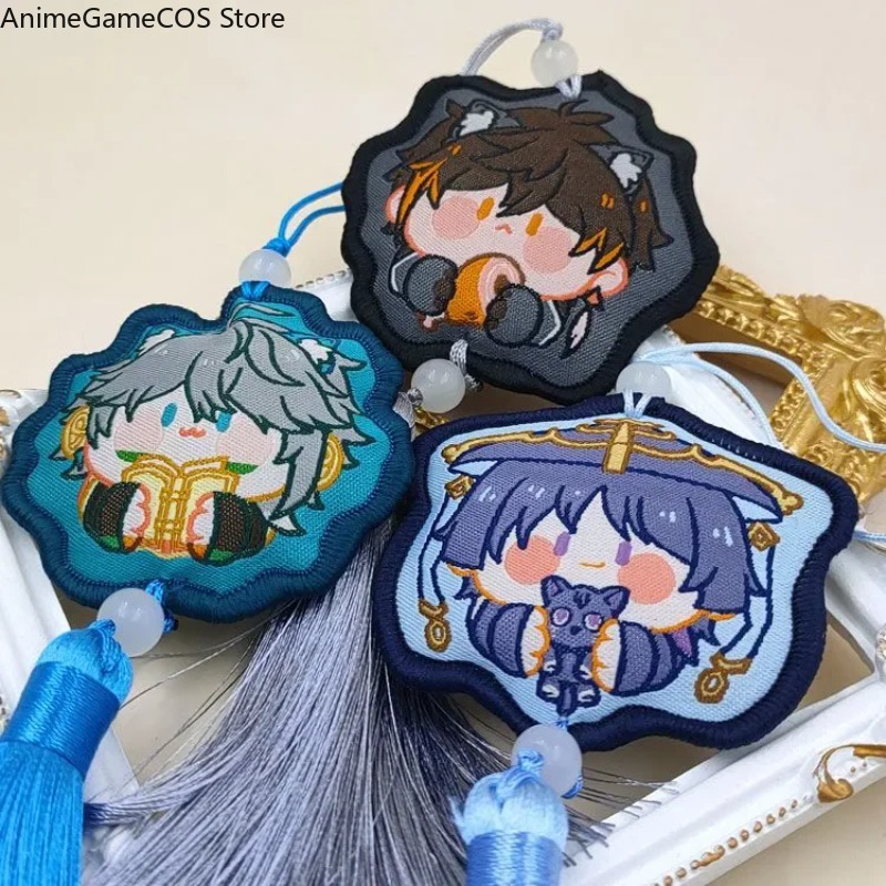 Anime Genshin Impact Tartaglia - Embroidery Xmas Ornaments incelemesi ve fiyatı