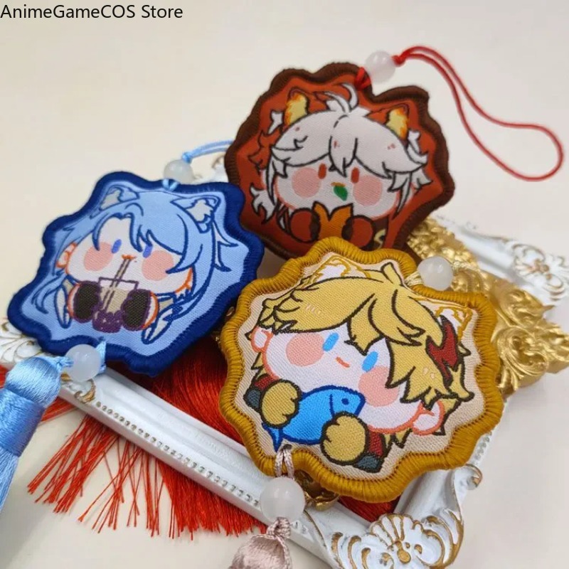 Anime Genshin Impact Tartaglia - Embroidery Xmas Ornaments incelemesi ve fiyatı