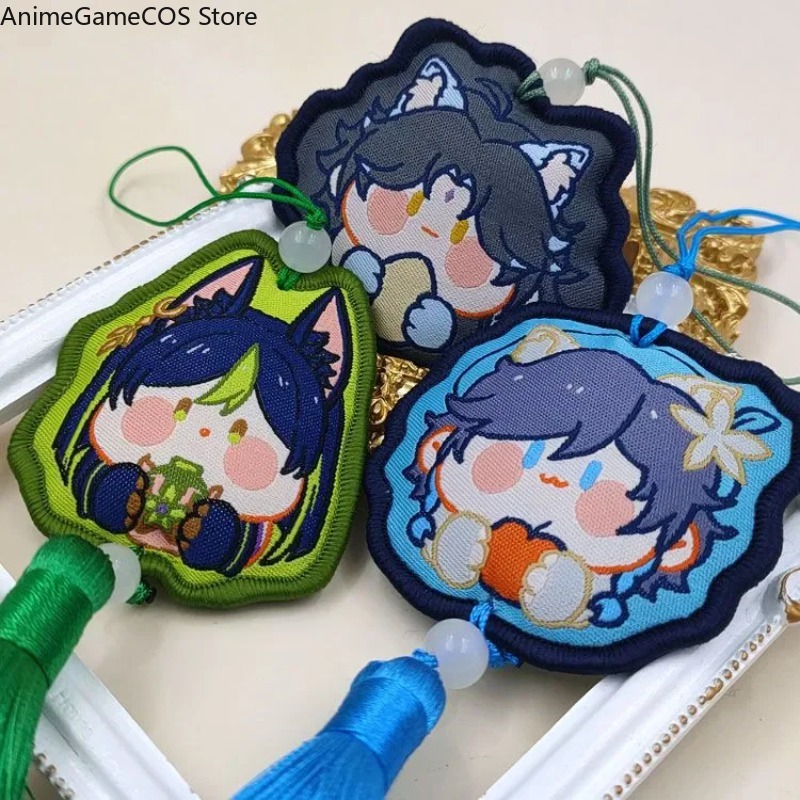 Anime Genshin Impact Tartaglia - Embroidery Xmas Ornaments incelemesi ve fiyatı