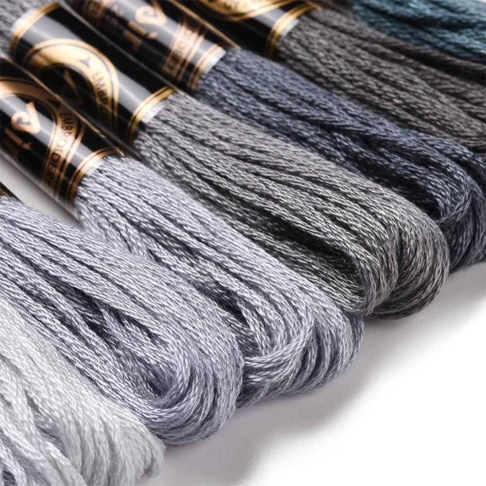 8 Skeins 70 Metre Gri Dostluk  - Embroidery Yarns incelemesi ve fiyatı