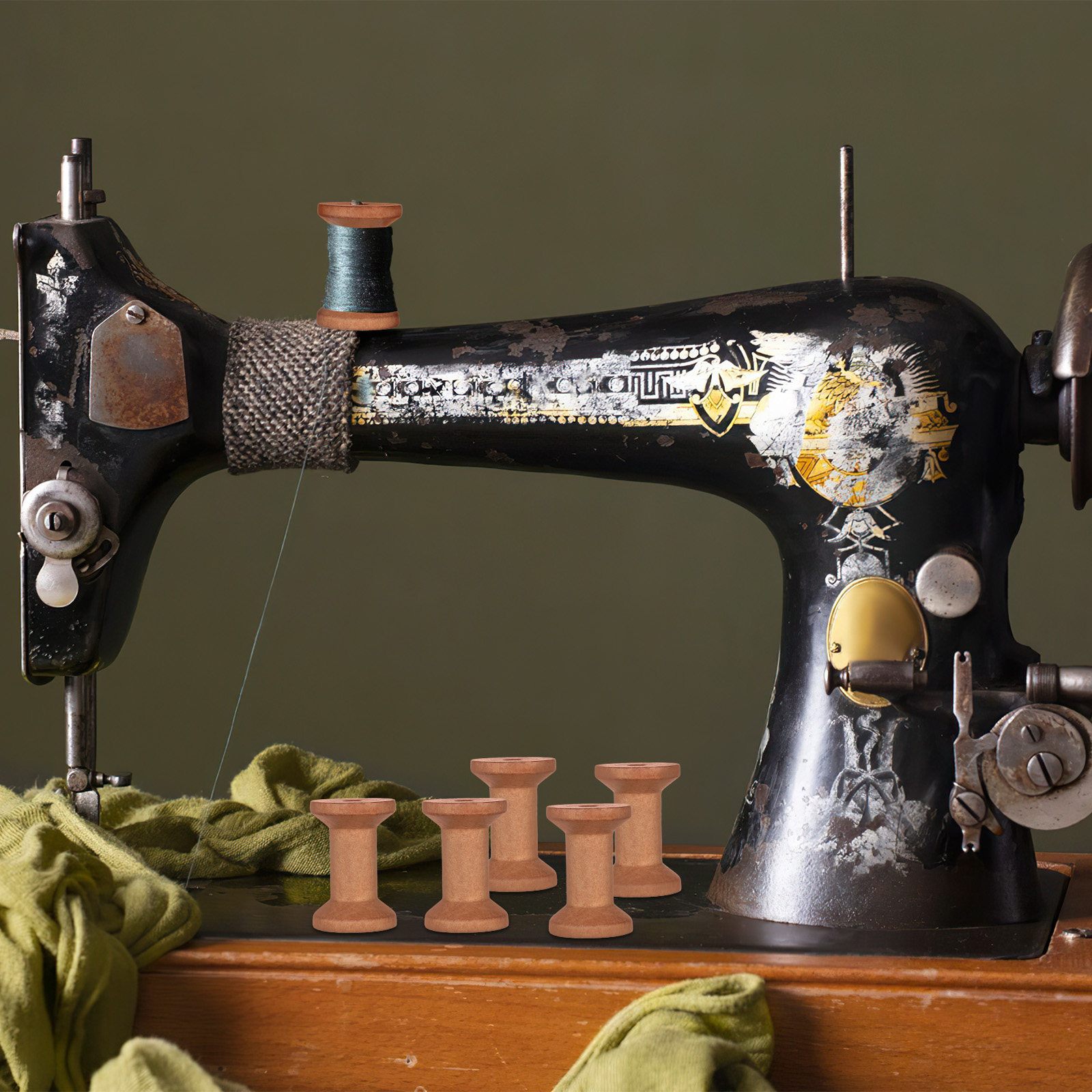 20 Adet Doğal Ahşap İplik Maka - Embroidery Yarns incelemesi ve fiyatı