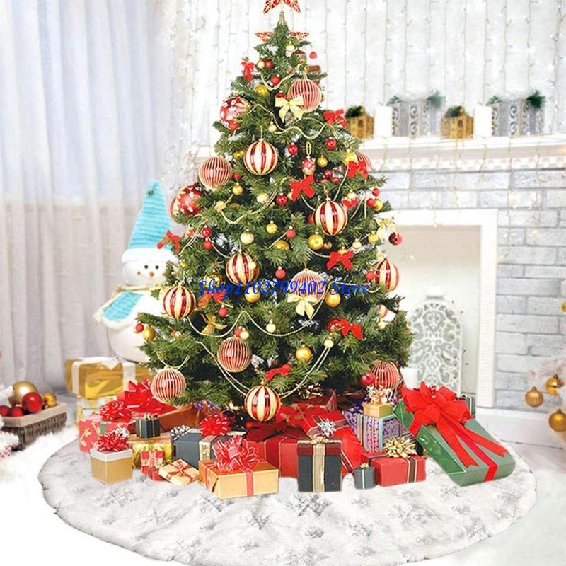 547f Beyaz Peluş Noel Ağacı Et - Embroidery Xmas Ornaments incelemesi ve fiyatı