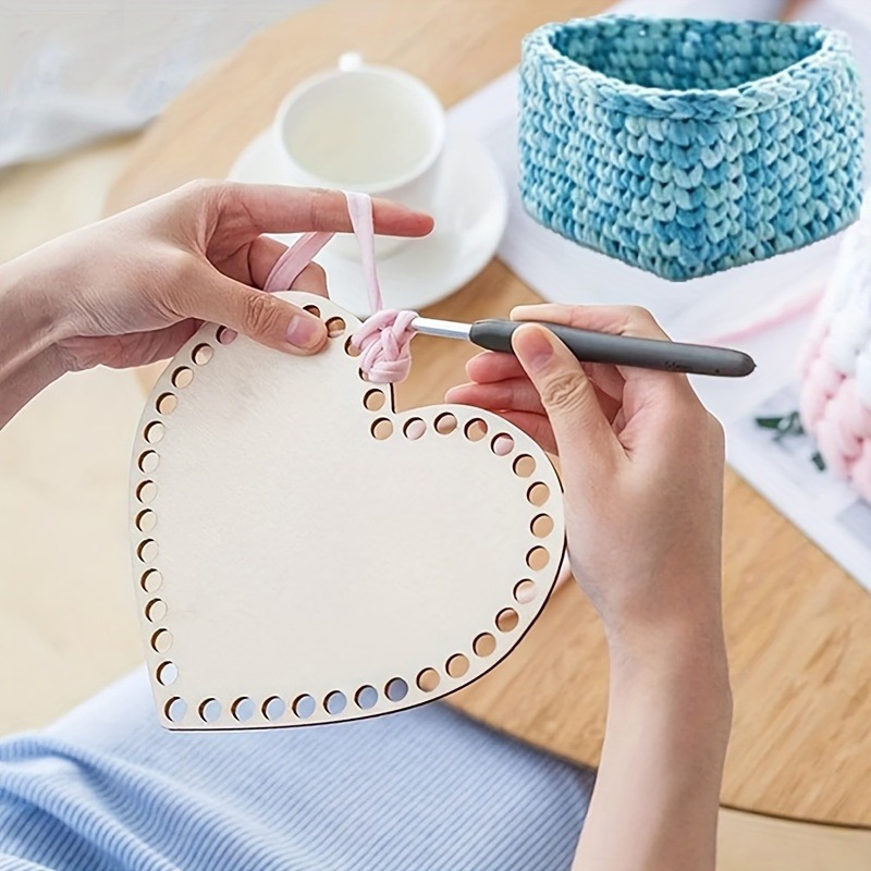 3 adet Kalp Şeklinde Tığ İşi S - Embroidery Hooping incelemesi ve fiyatı