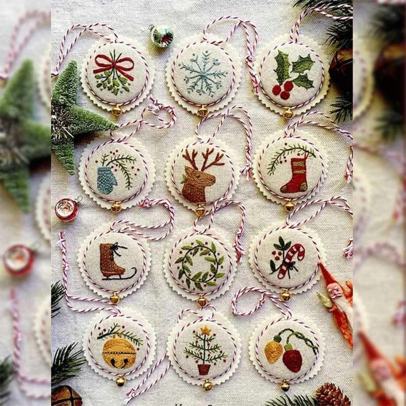 Noel Nakış Kiti DIY El Süsleri - Embroidery Xmas Ornaments incelemesi ve fiyatı