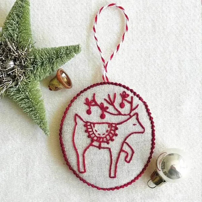 Noel Nakış Kiti DIY El Süsleri - Embroidery Xmas Ornaments incelemesi ve fiyatı