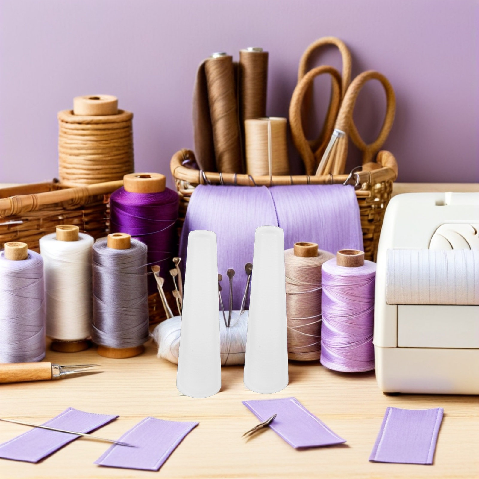 12 Adet Plastik Konik Tüp İpli - Embroidery Yarns incelemesi ve fiyatı