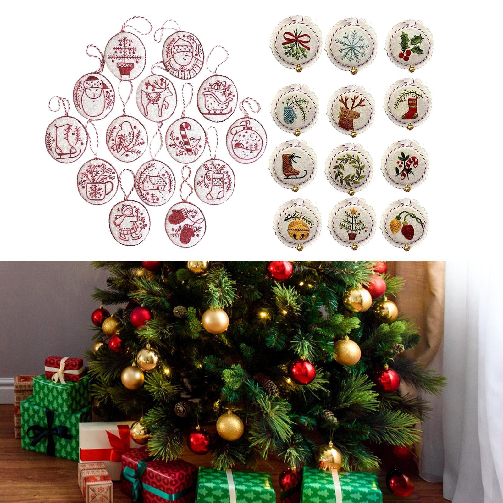 El Nakışı Noel Süsleri Seti No - Embroidery Xmas Ornaments incelemesi ve fiyatı