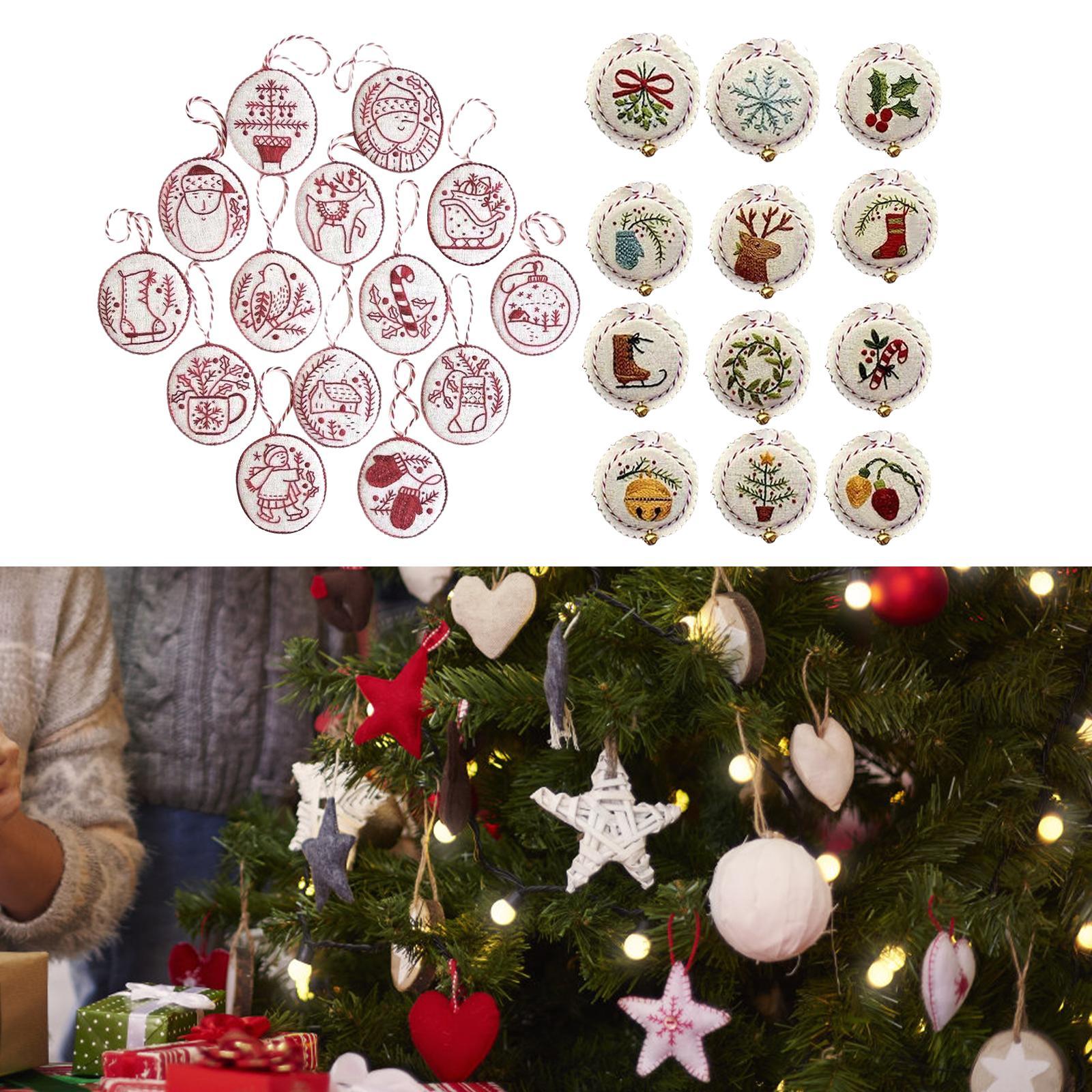 El Nakışı Noel Süsleri Seti No - Embroidery Xmas Ornaments incelemesi ve fiyatı