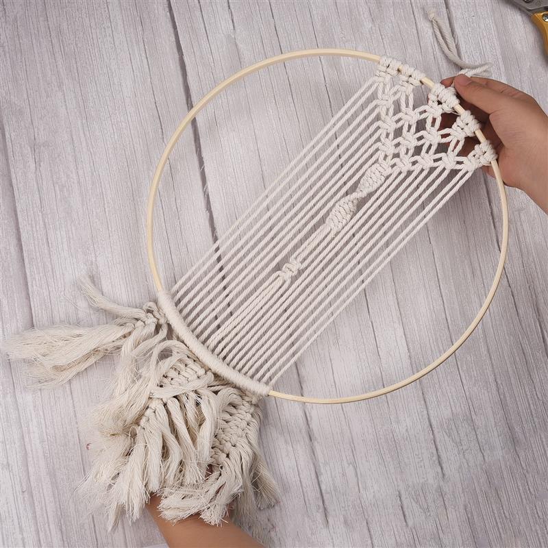 1/5 adet 8-33cm ahşap DIY el y - Embroidery Hooping incelemesi ve fiyatı