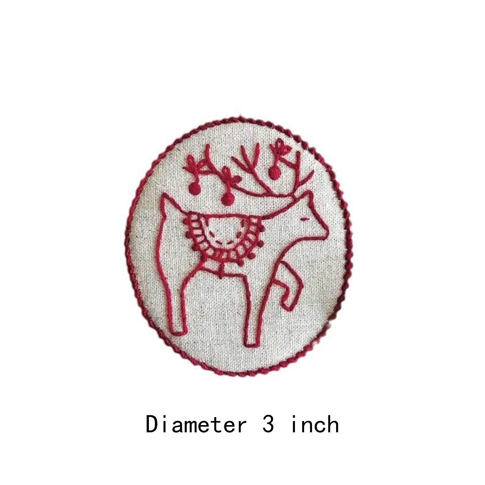 El Nakışı Noel Süsleri Seti No - Embroidery Xmas Ornaments incelemesi ve fiyatı